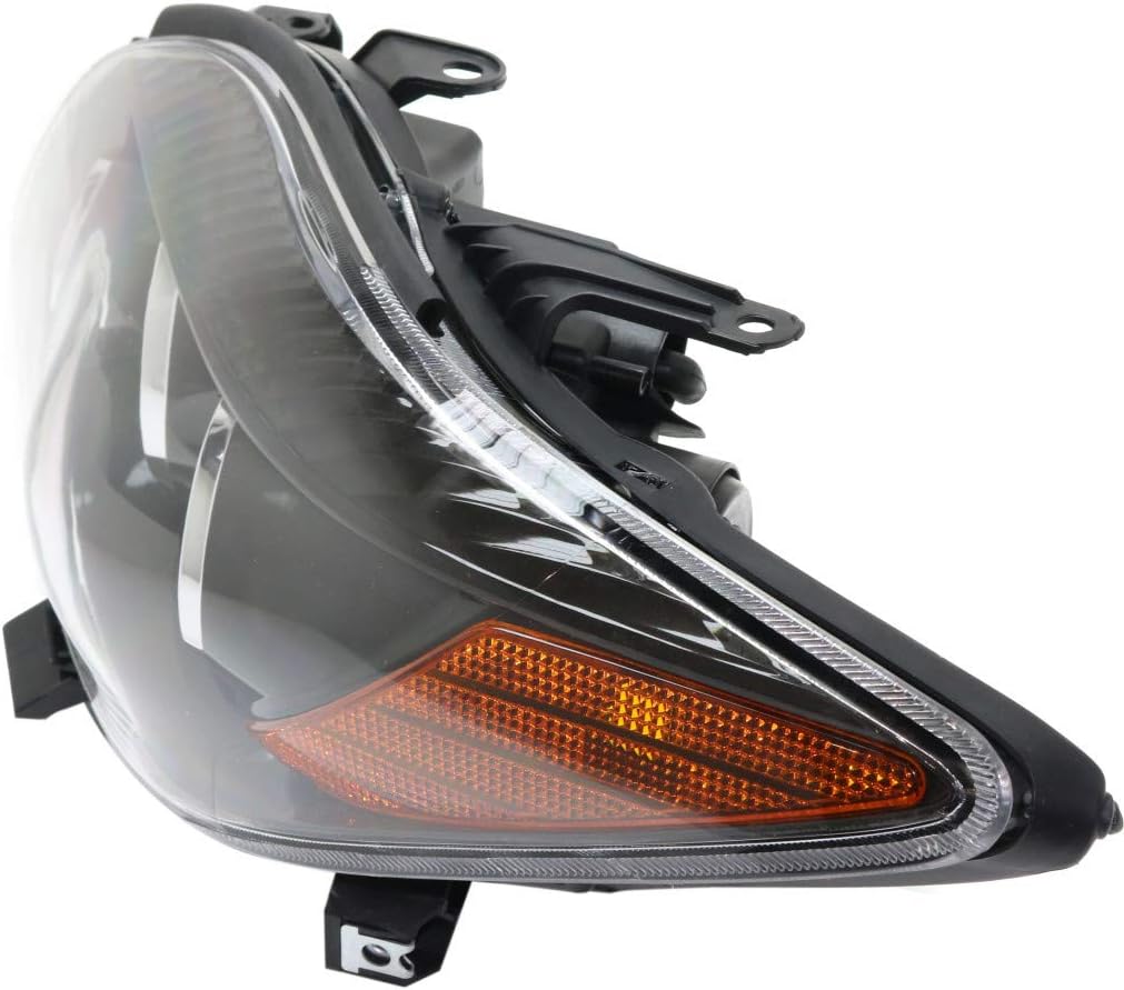 2008 2010 Scion tC Headlight Assembly Passenger Side Black Housing K712