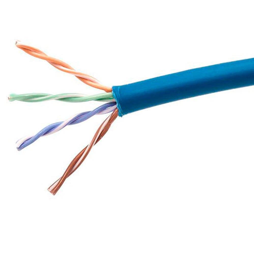 CAT 5e UTP Bulk Cable 1000 ft Blue T81693