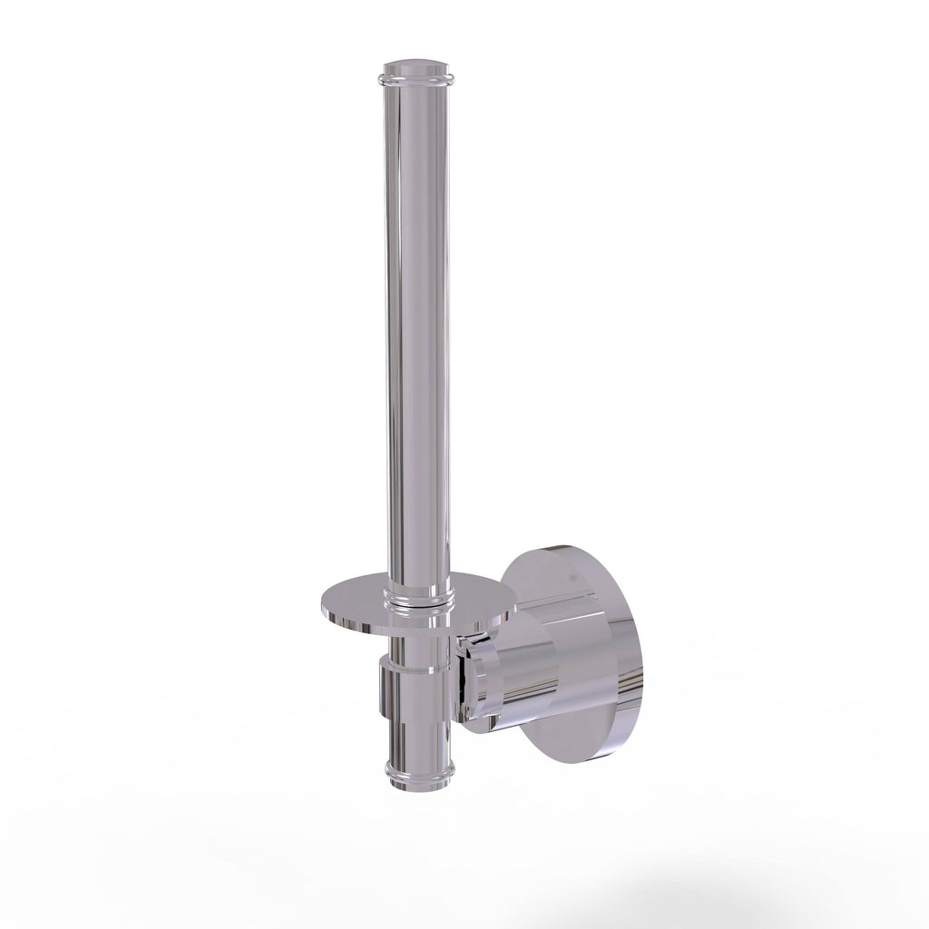 Satin Brass Upright Toilet Tissue Holder G404450