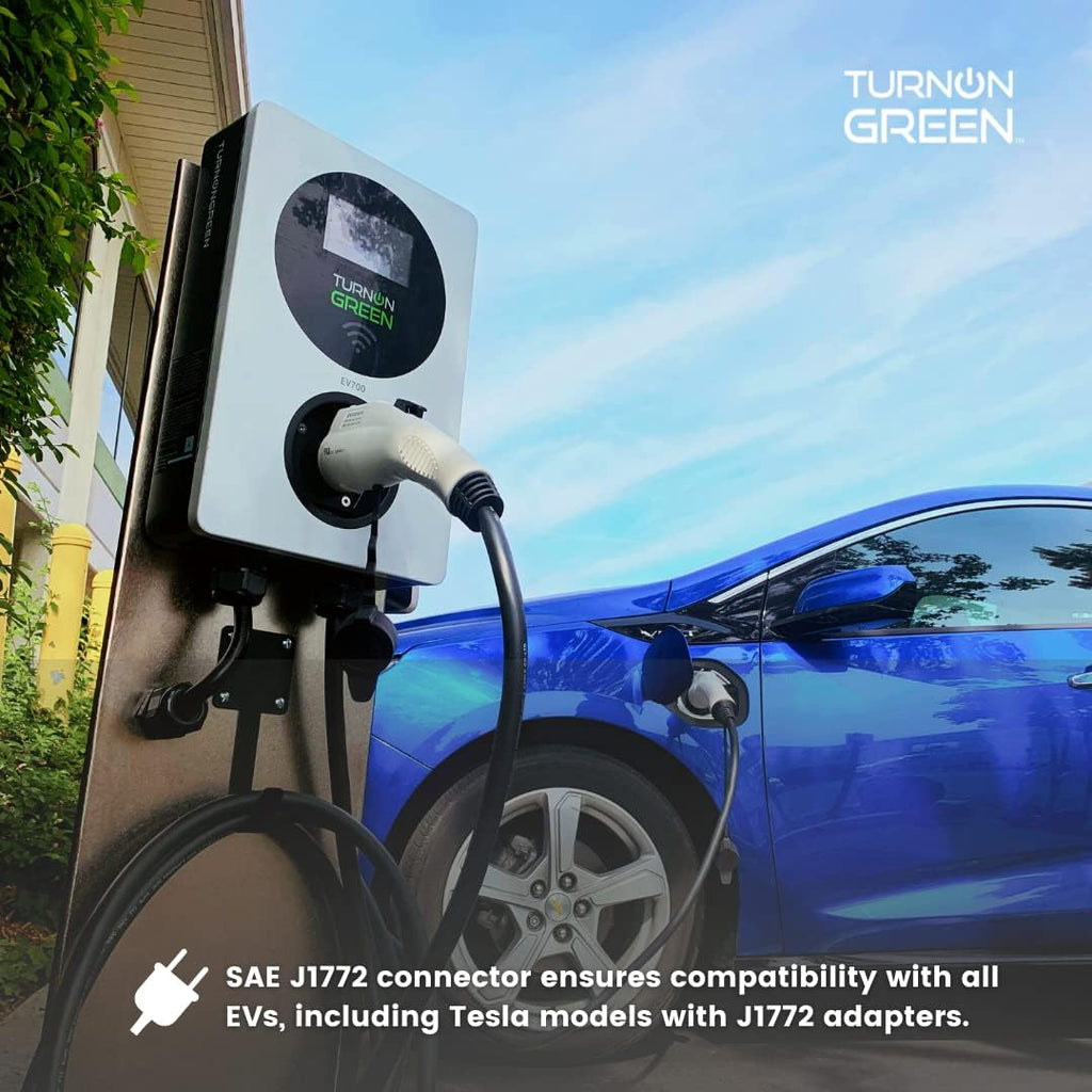 Level 2 Smart Electric Vehicle Charger with 18ft Cable L82813