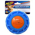 TPR Exo Squeak Ball - Blue/Orange V40050