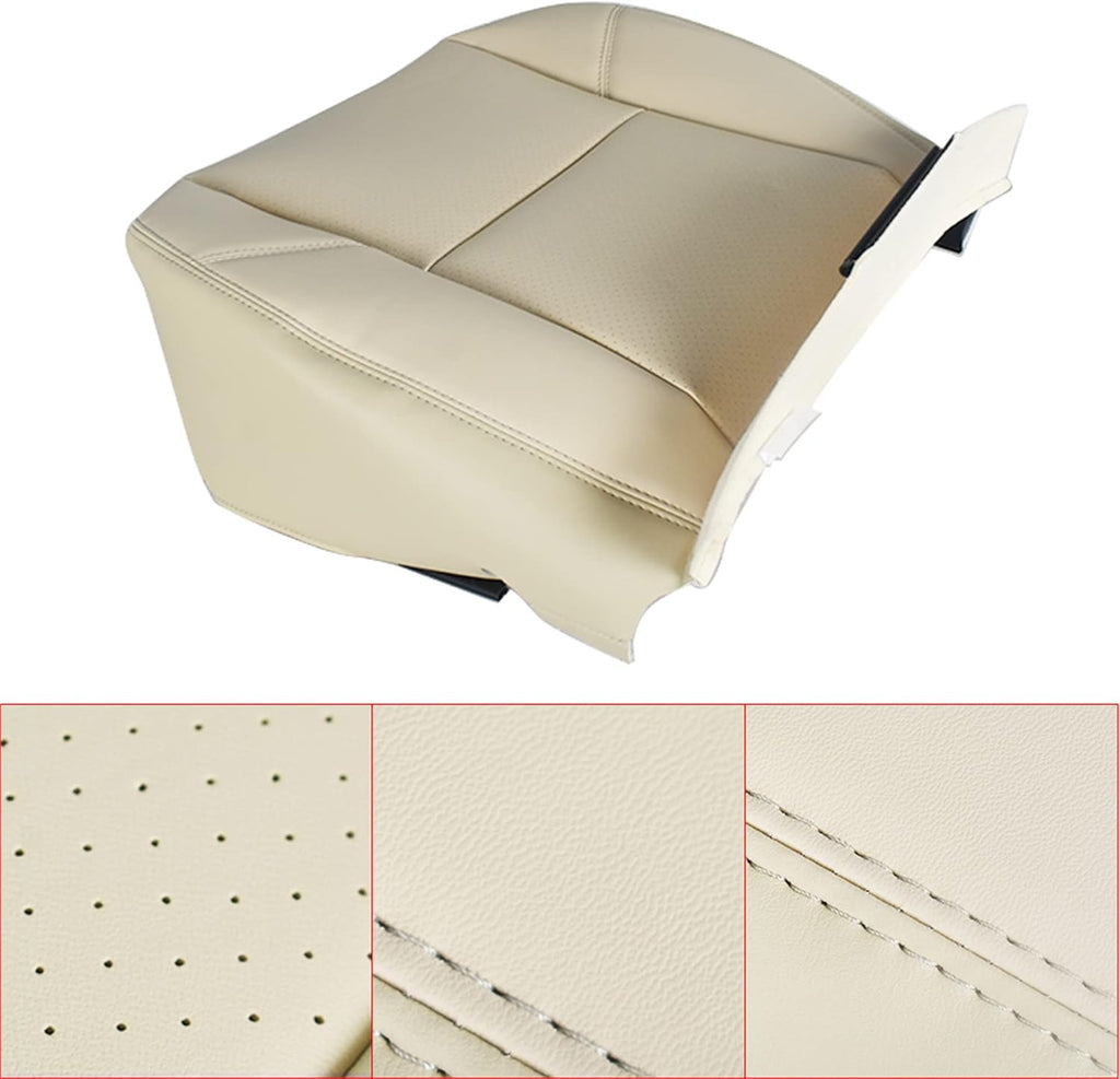 Tan Leather Perforated Seat Replacement Pack of 2 G685133
