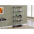 Silver Metal Bookcase M331