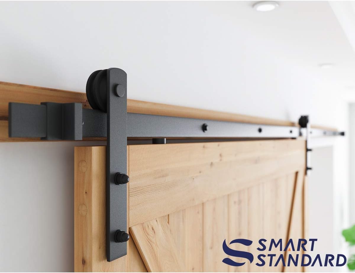 12ft Heavy Duty Sliding Barn Door Hardware Kit M226982
