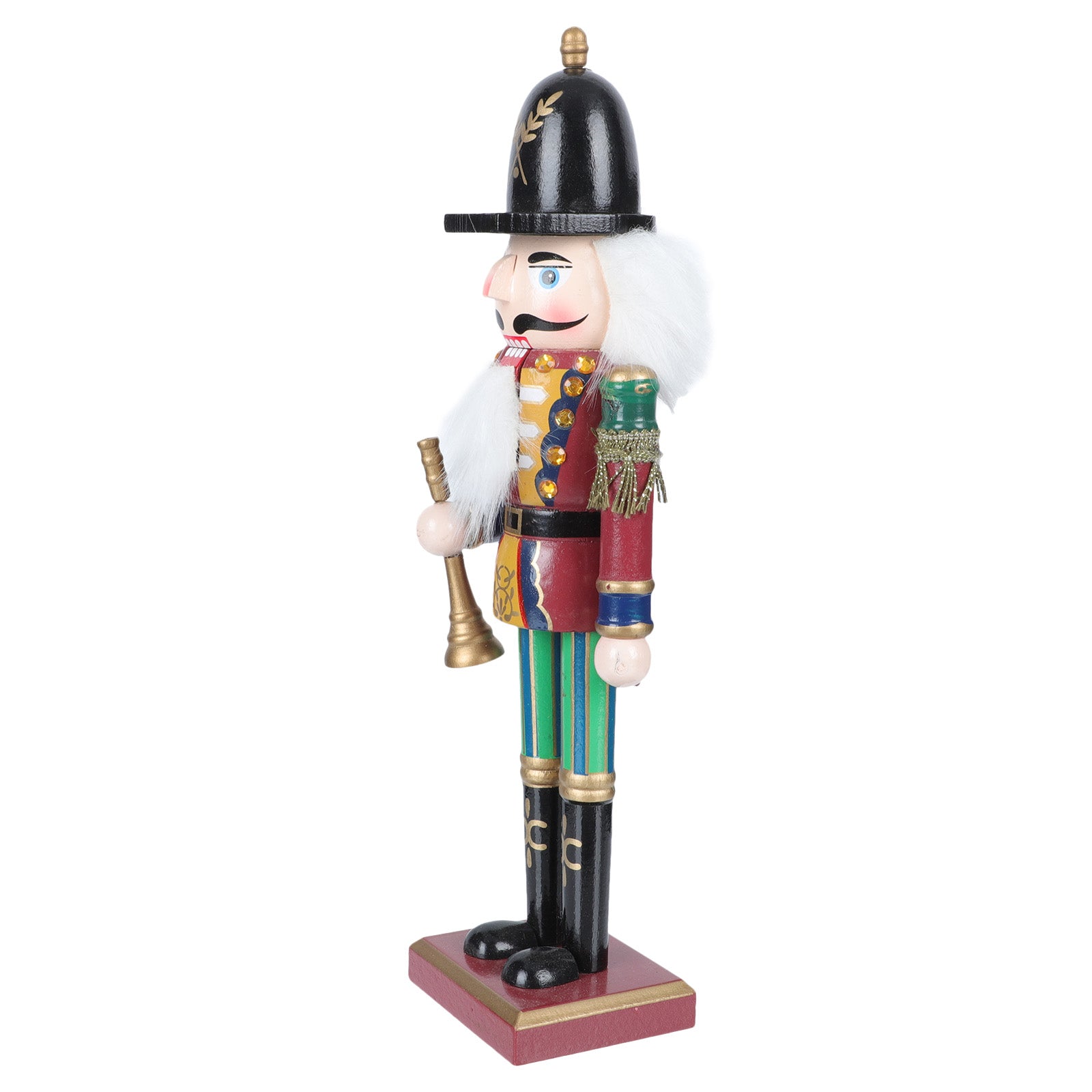 Wooden Nutcracker Soldier Puppet Doll Xmas Decor C210640