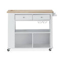 White Kitchen Cart Z62659