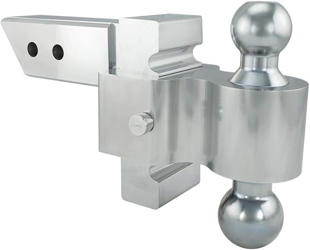 Adjustable Trailer Hitch with 2in Shank Combo Ball P3680