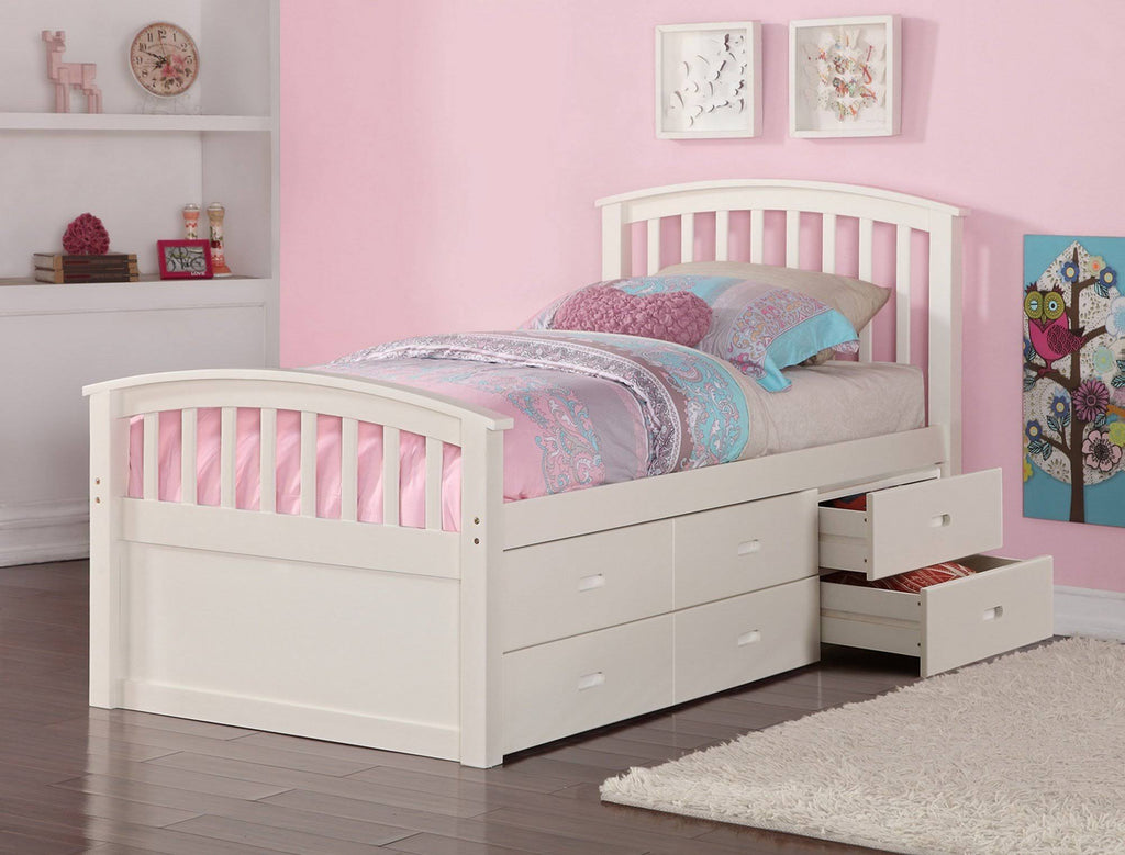 6 Drawer Twin Storage Bed S8934