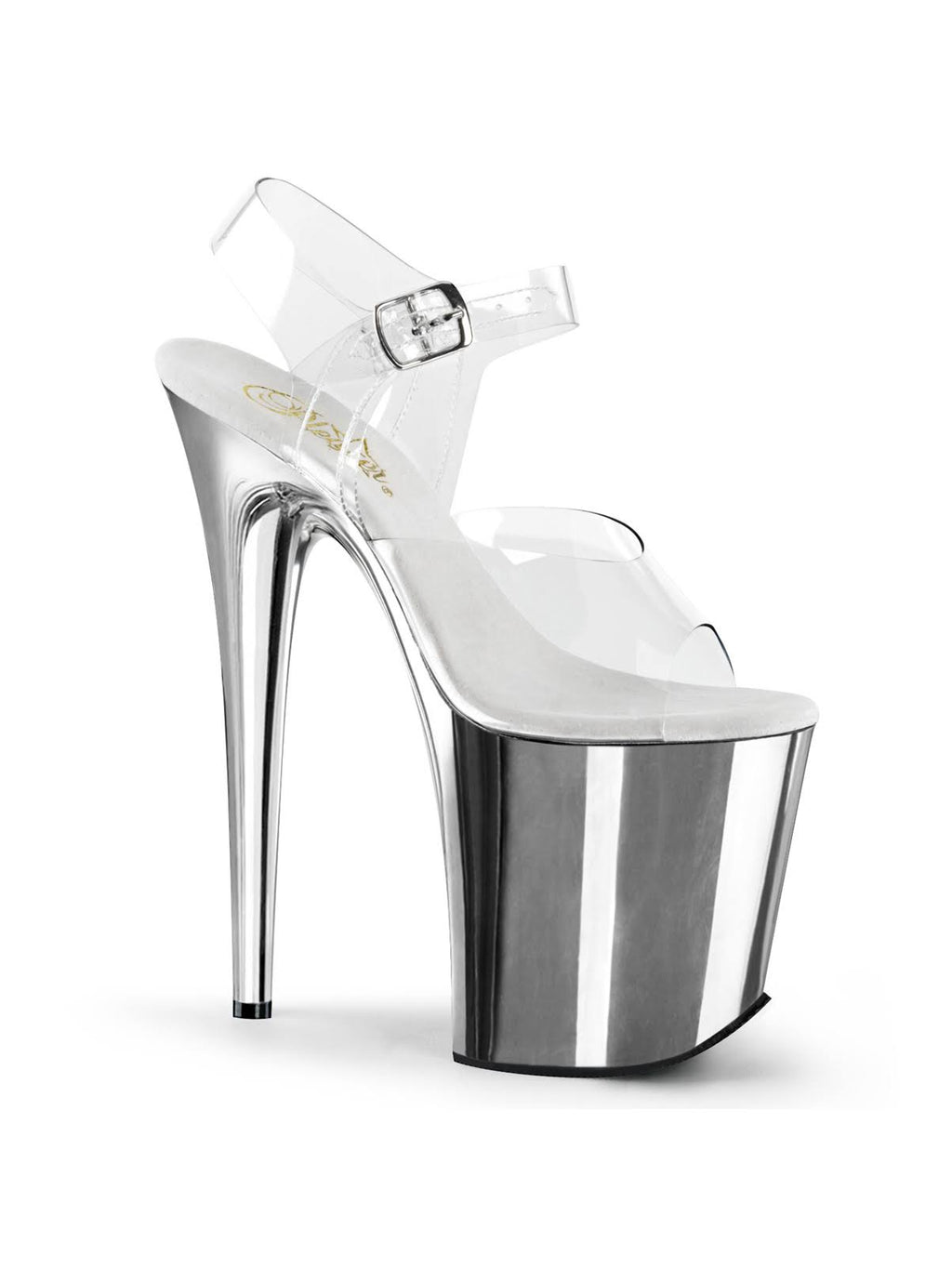 Silver Chrome Heel M67153