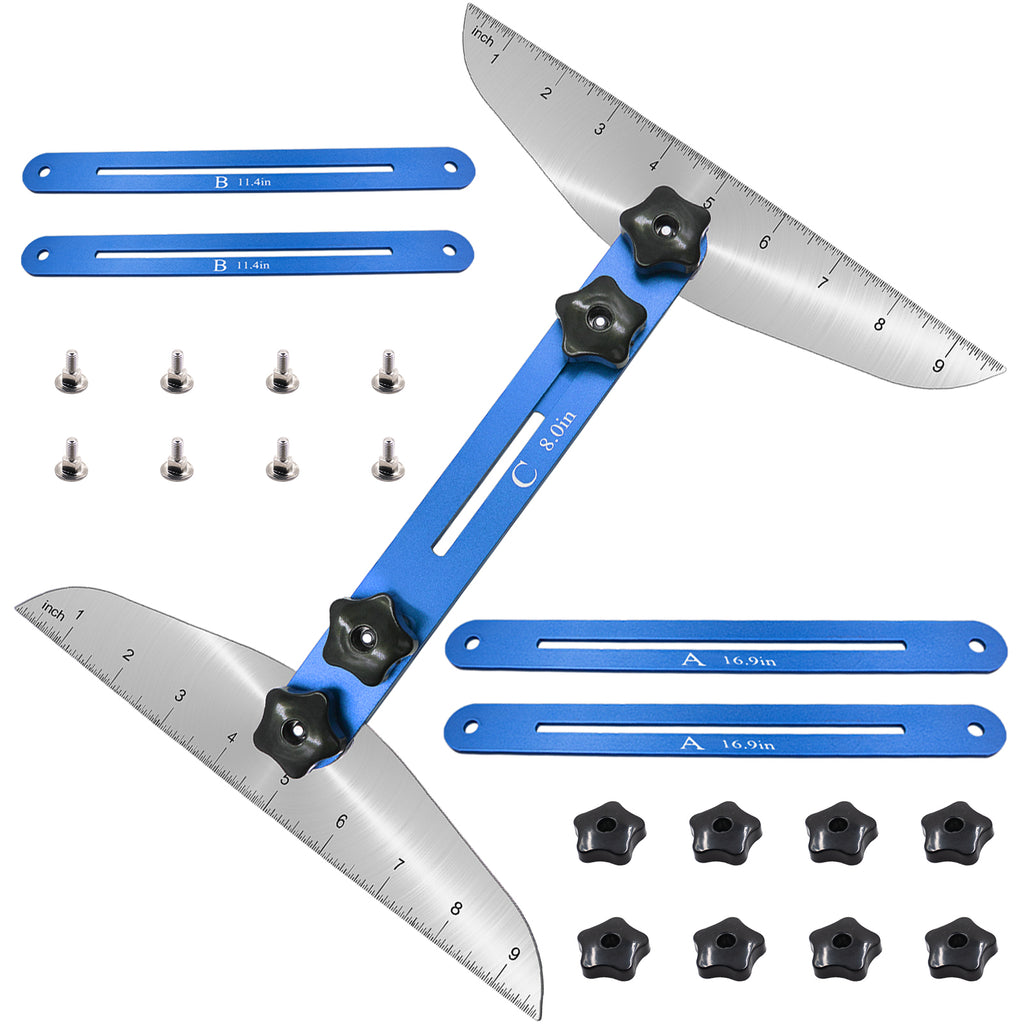 Adjustable Stair Tread Measuring Tool W1714
