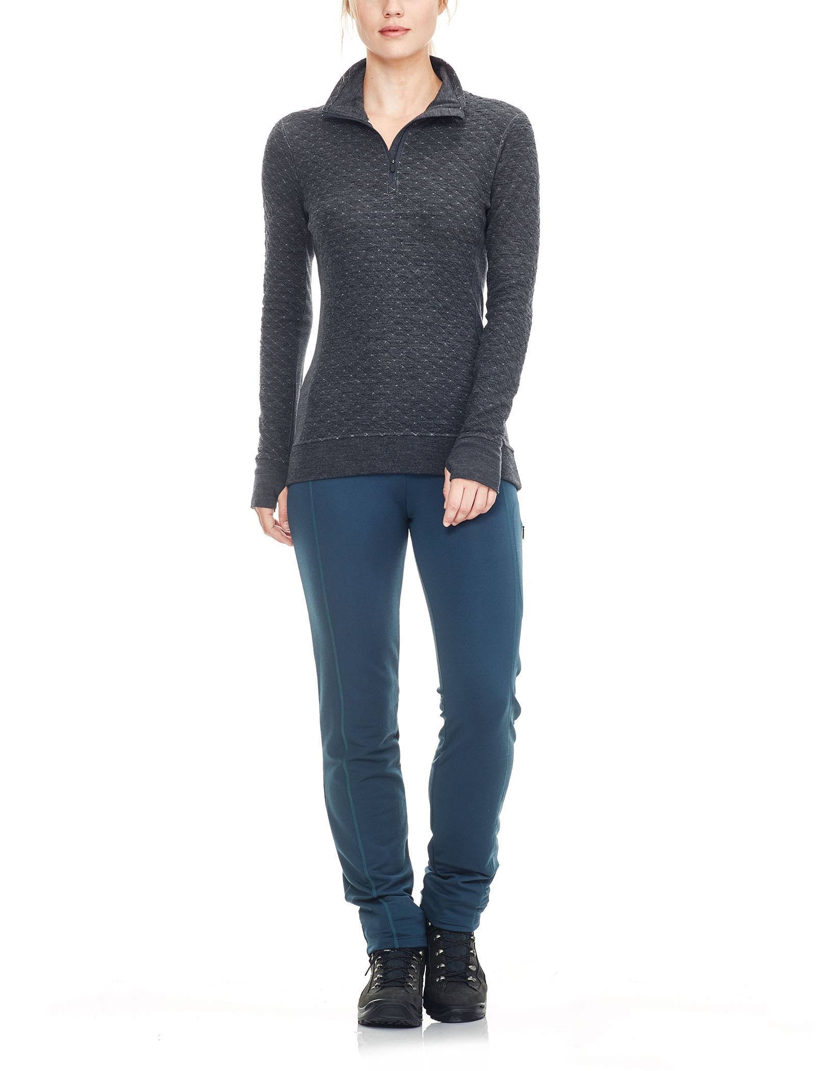 Jet Hthr Long Sleeve Top J7333