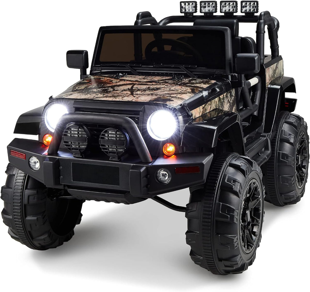Red 12V Ride On Truck Toy Car with Remote Control K44370