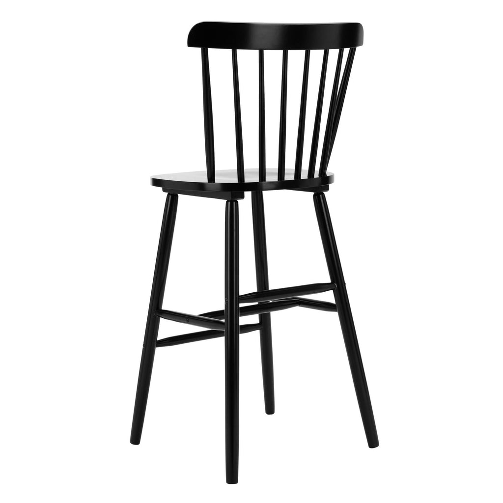 Black Bar Stool Set of 2 W1561