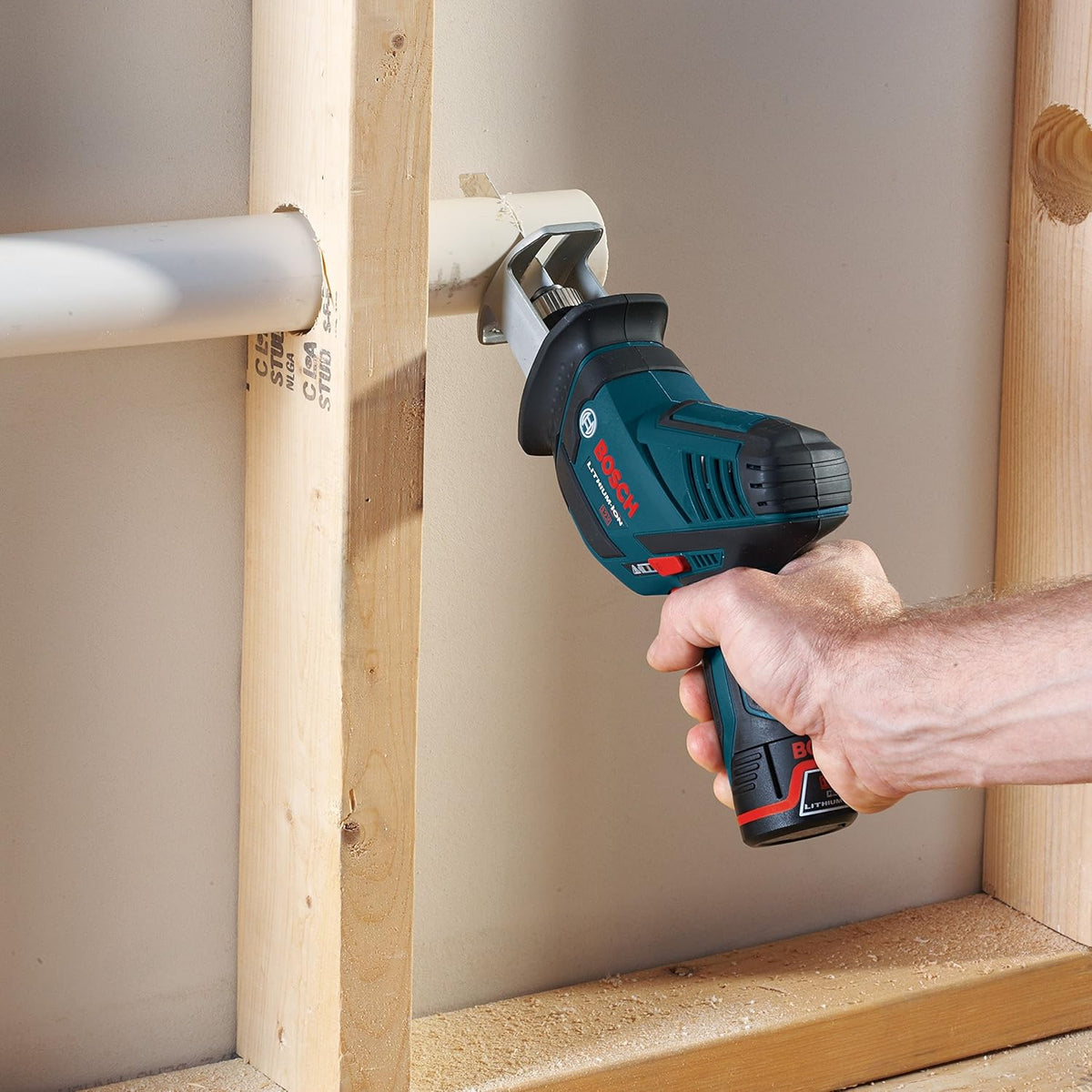 12V Max 3-Tool Combo Kit with Drill/Driver, Reciprocating Saw and LED Worklight U1200