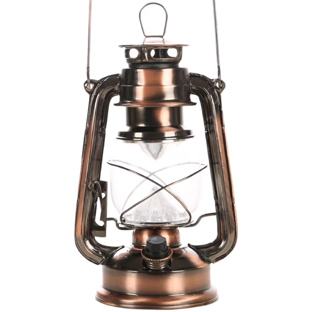 Retro LED Lantern for Camping Tent Light P956