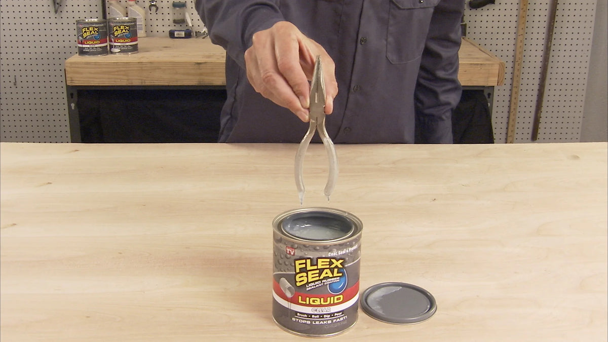 Clear Liquid Rubber Sealant Coating, 16 oz W33847