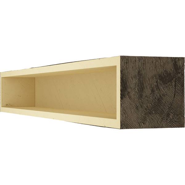 Knotty Pine Faux Wood Fireplace Mantel B855727