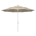 Antique Beige 11 ft. Aluminum Market Umbrella K75986