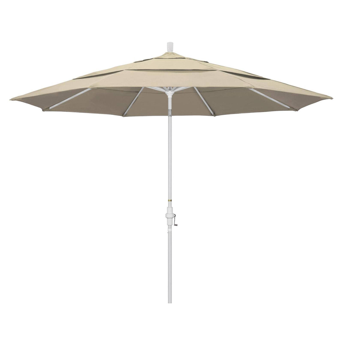 Antique Beige 11 ft. Aluminum Market Umbrella K75986
