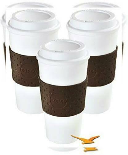 BPA Free Reusable To Go Mug 3-Pack B15133