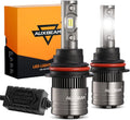 9007 LED Light Bulbs, 70W 8000LM 6500K Pure White, HB5 Hi/Lo Conversion Kit, Pack of 2 P6979
