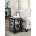 Black Square End Table O82286