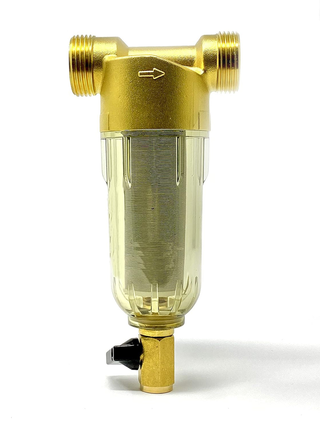 Complete Well Water Solution with UV, Sediment, Carbon Filter Purifier System 24GPM with Three Housing, 40 Mic Pre Filter and Extra Filter Replacement C5515