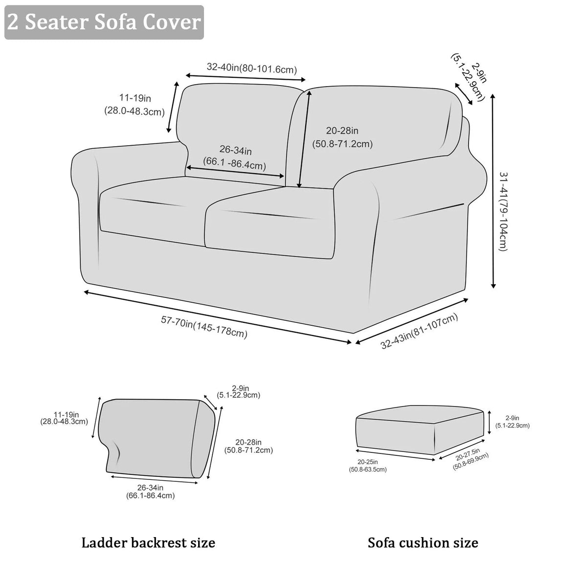 Stretch Velvet Sofa Cover with Elastic Adjustment Band A935