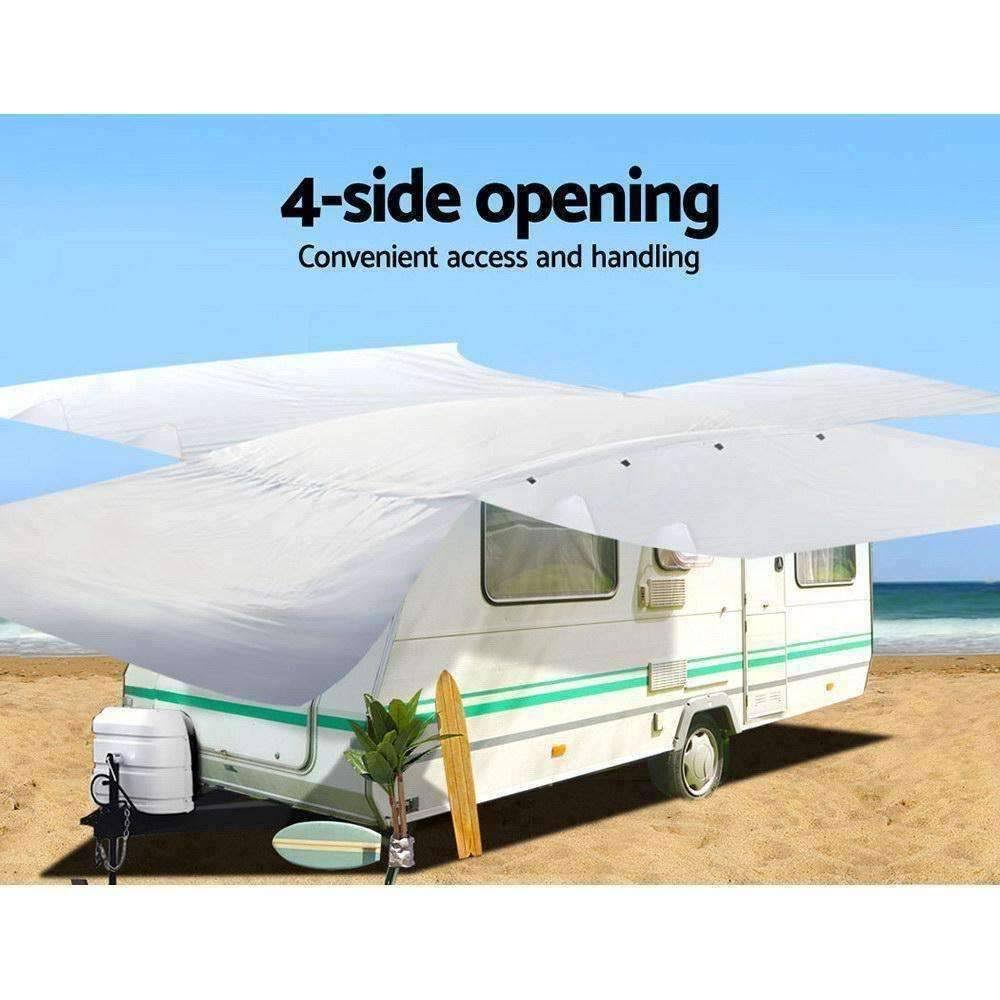 14-16ft Caravan Cover Campervan 4 Layer UV Water L553032