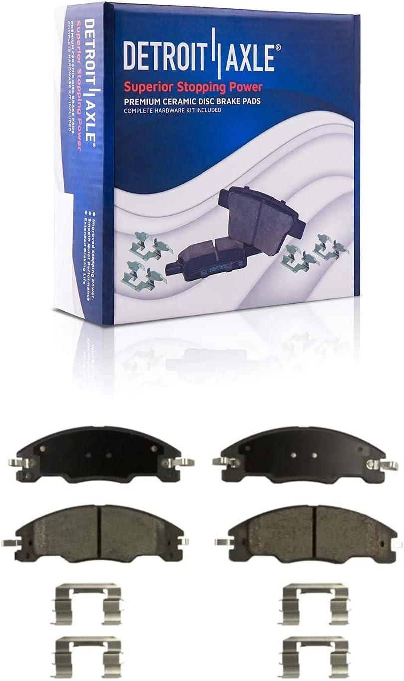 Front Disc Rotors + Brake Pads 4pc Set F60467