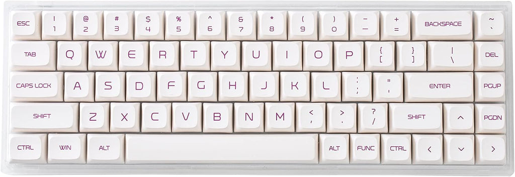 Hot Swappable Mechanical Keyboard 68-Key with Translucent ABS Keyboard Case, RGB Backlit J149325
