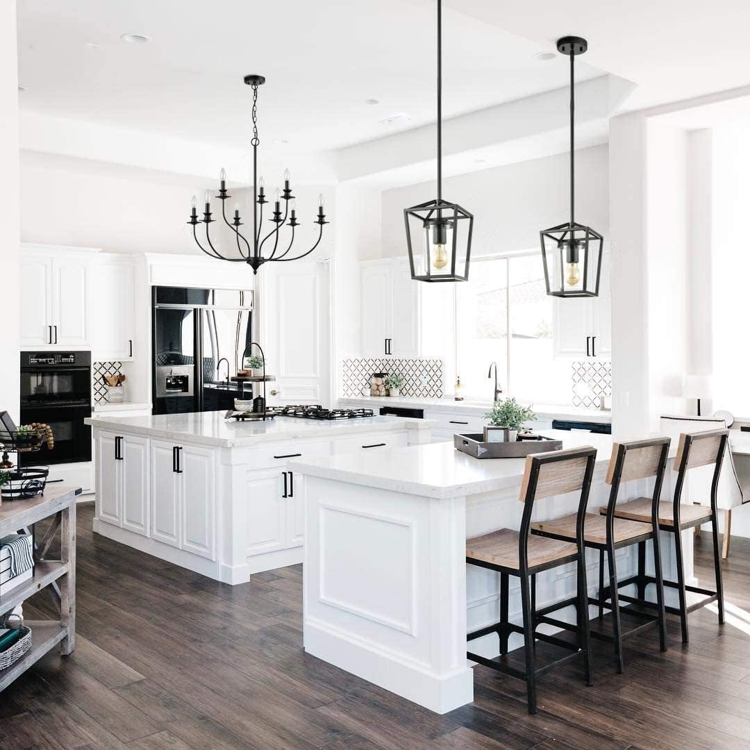 Black Metal Chandelier L263272