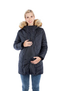 Black 3-in-1 Maternity Coat L779738