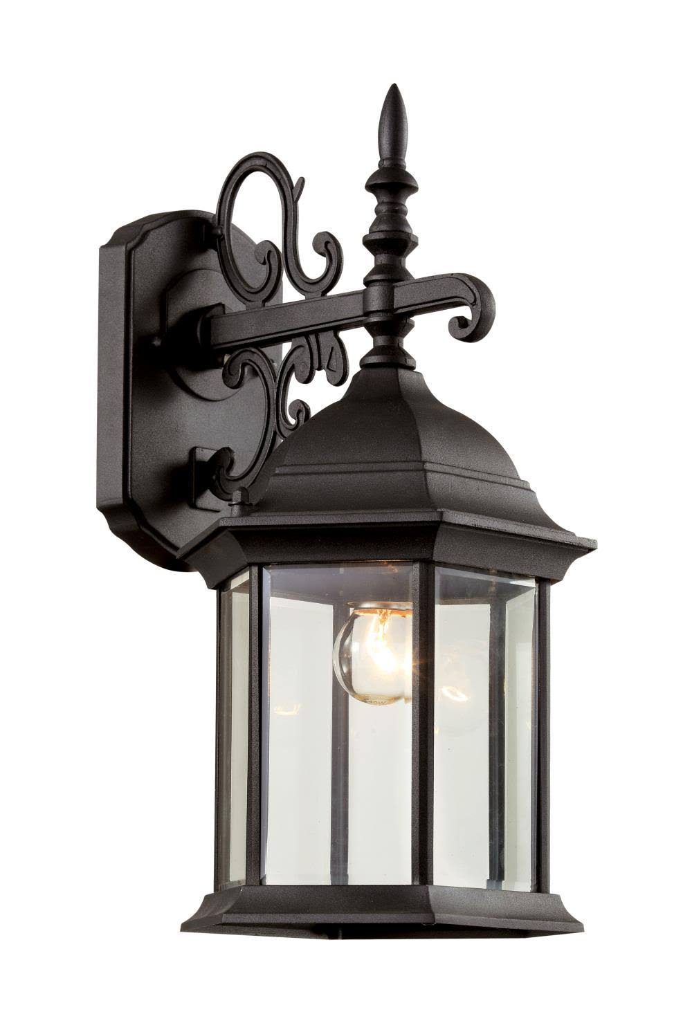 Black Copper Wall Lantern Y65779