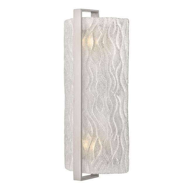 Brushed Nickel 2 Light Bath R55512