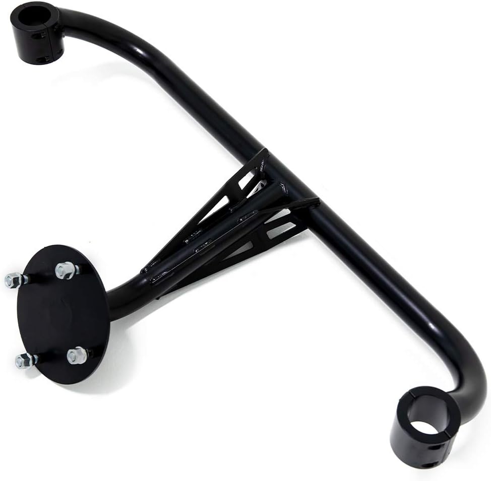 Satin Black Spare Tire Carrier Y736