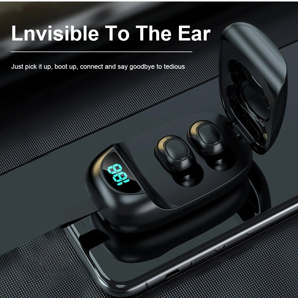 Wireless Bluetooth in-Ear Headphones with 2000mAh Charging Case B9667