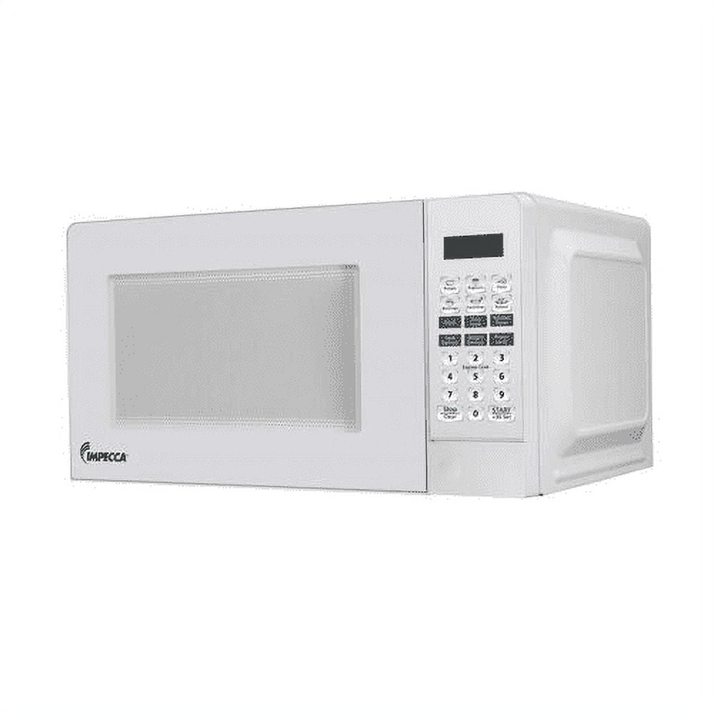 18 Countertop Microwave with 0.7 cu. ft. Capacity 700 Watts in White I325