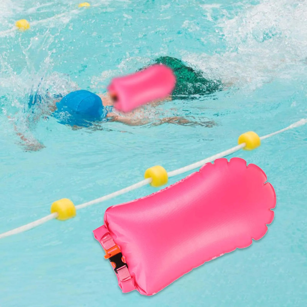 Rose Red Waterproof Floating Swim Buoy Bag 55cmx38cm E44758