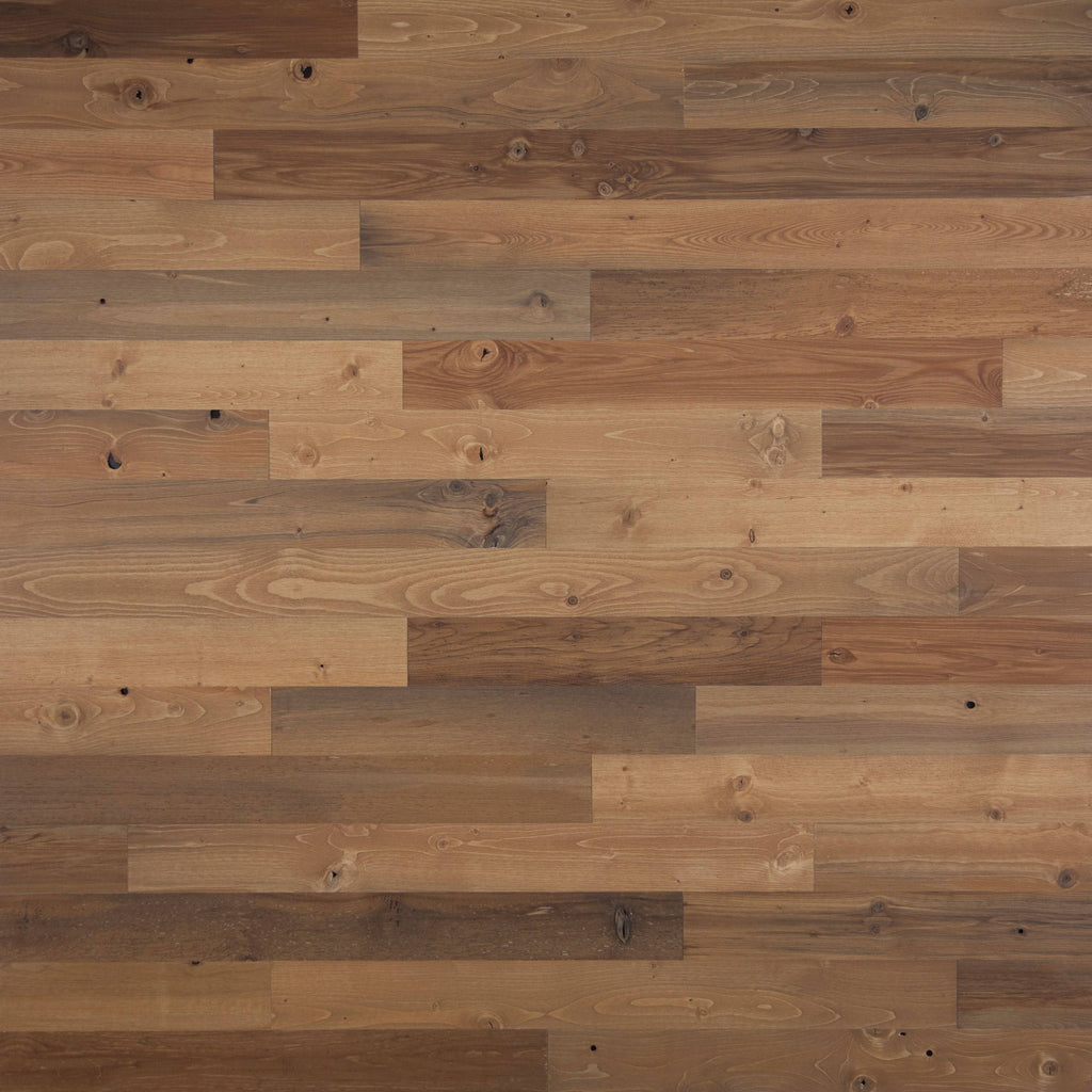 Reclaimed Wooden Wall Planks, Peel and Stick, 40 Sq. ft. R3932