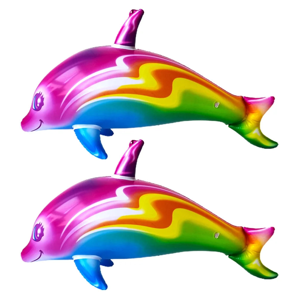 2pcs Big Inflatable Dolphin Toys H817