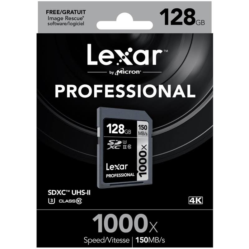 128GB SDXC UHS-2 Memory Card Class 10 X782837