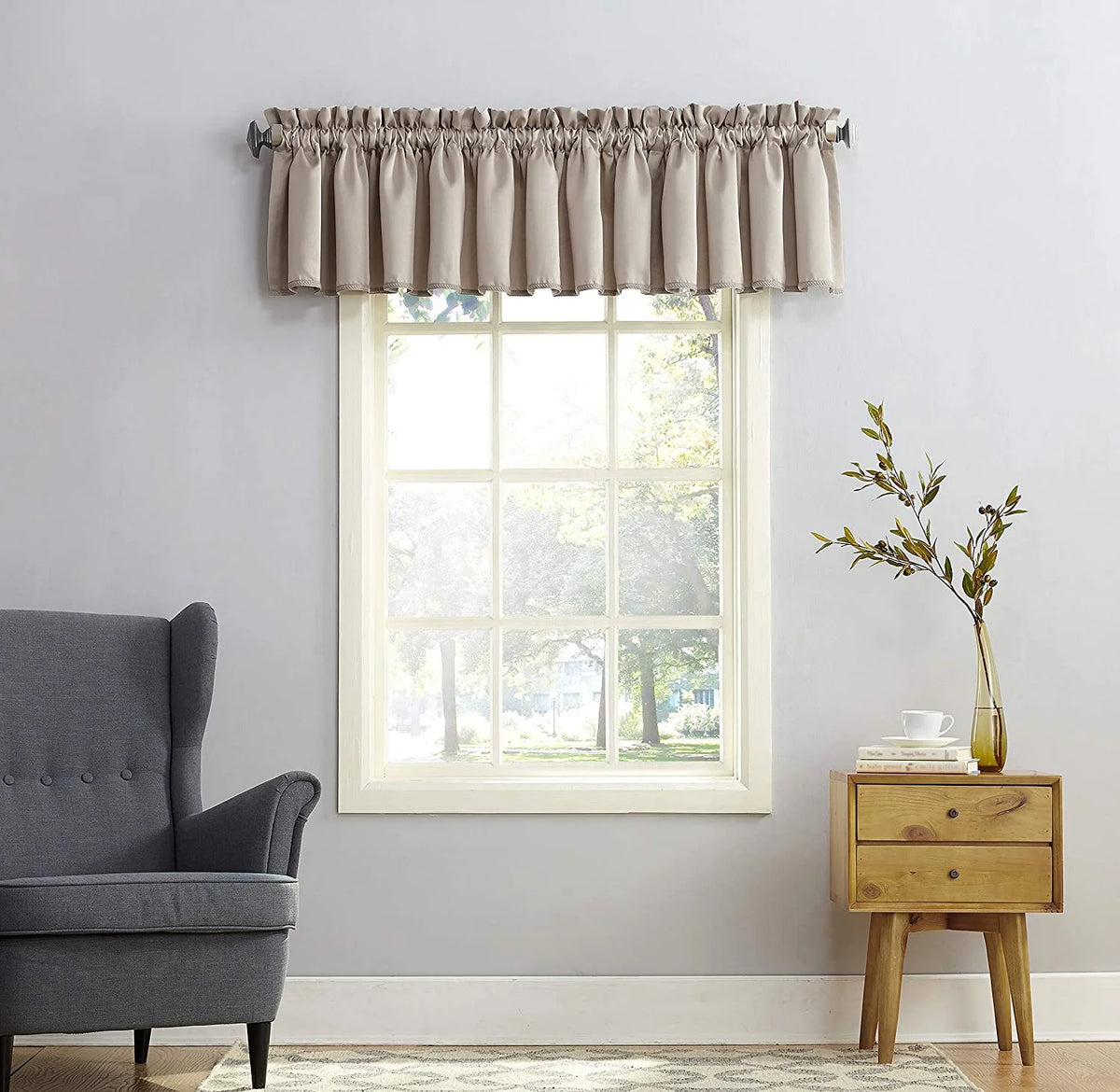 Rod Pocket Curtain Valance L670853