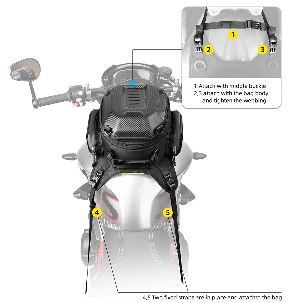 Motorcycle Bag 15-18l Waterproof I177653