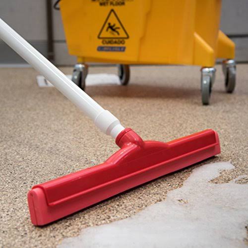 Red Plastic Hygienic Squeegees Z7136