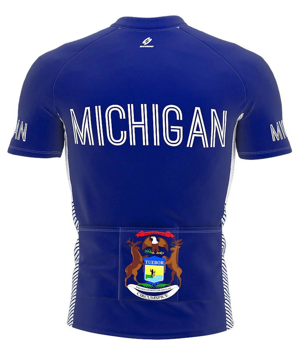 Michigan Bike Short Sleeve Cycling Jersey for Men - Size XS B58009