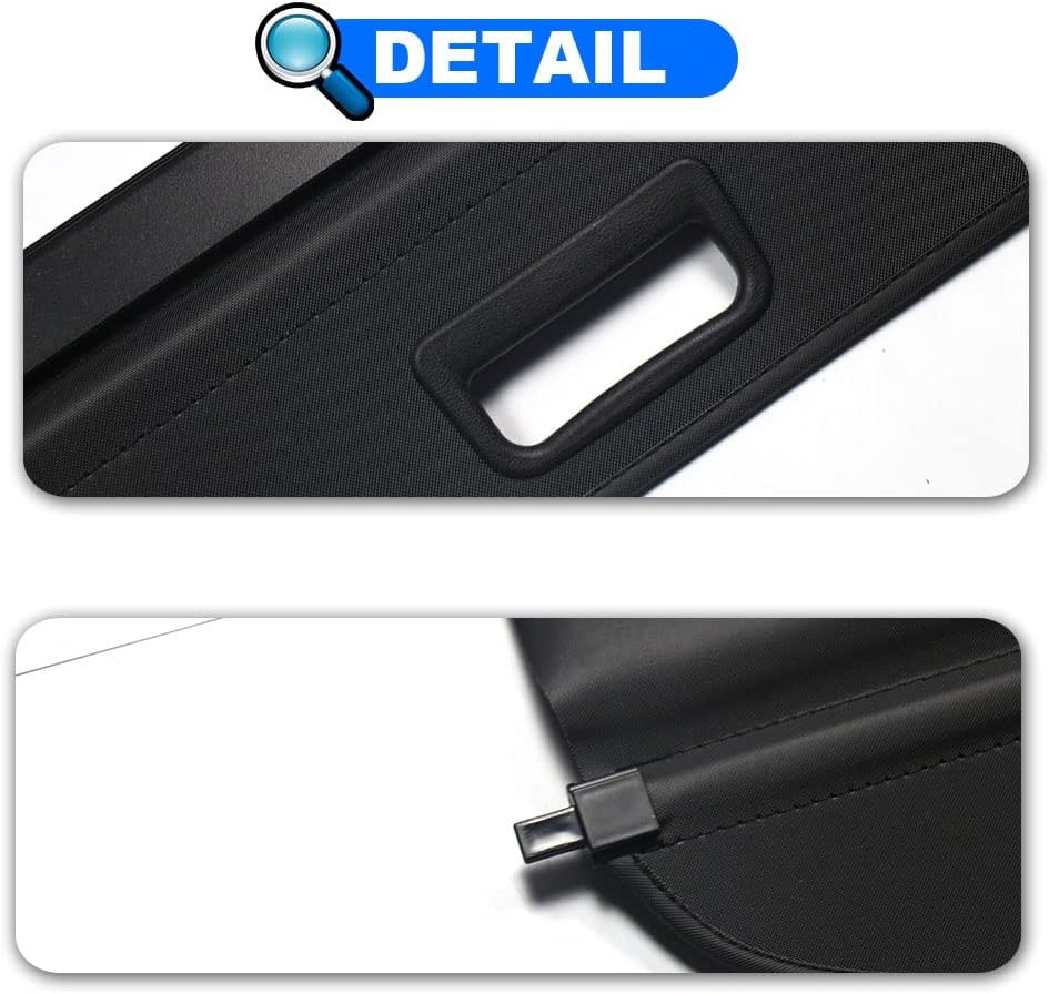 Cargo Cover for Tesla Model Y Rear Trunk Shade Cover Retractable Y3177